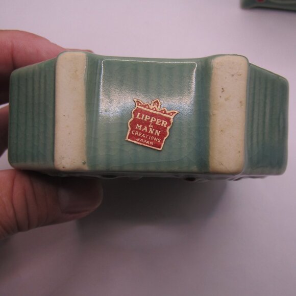 Lipper & Mann Creations Ceramic NOEL Candle Holders - Picture 7 of 15